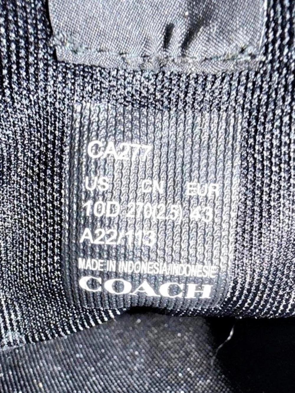 COACH A22113 Camo Sneakers US 10 D - Picture 8 of 8